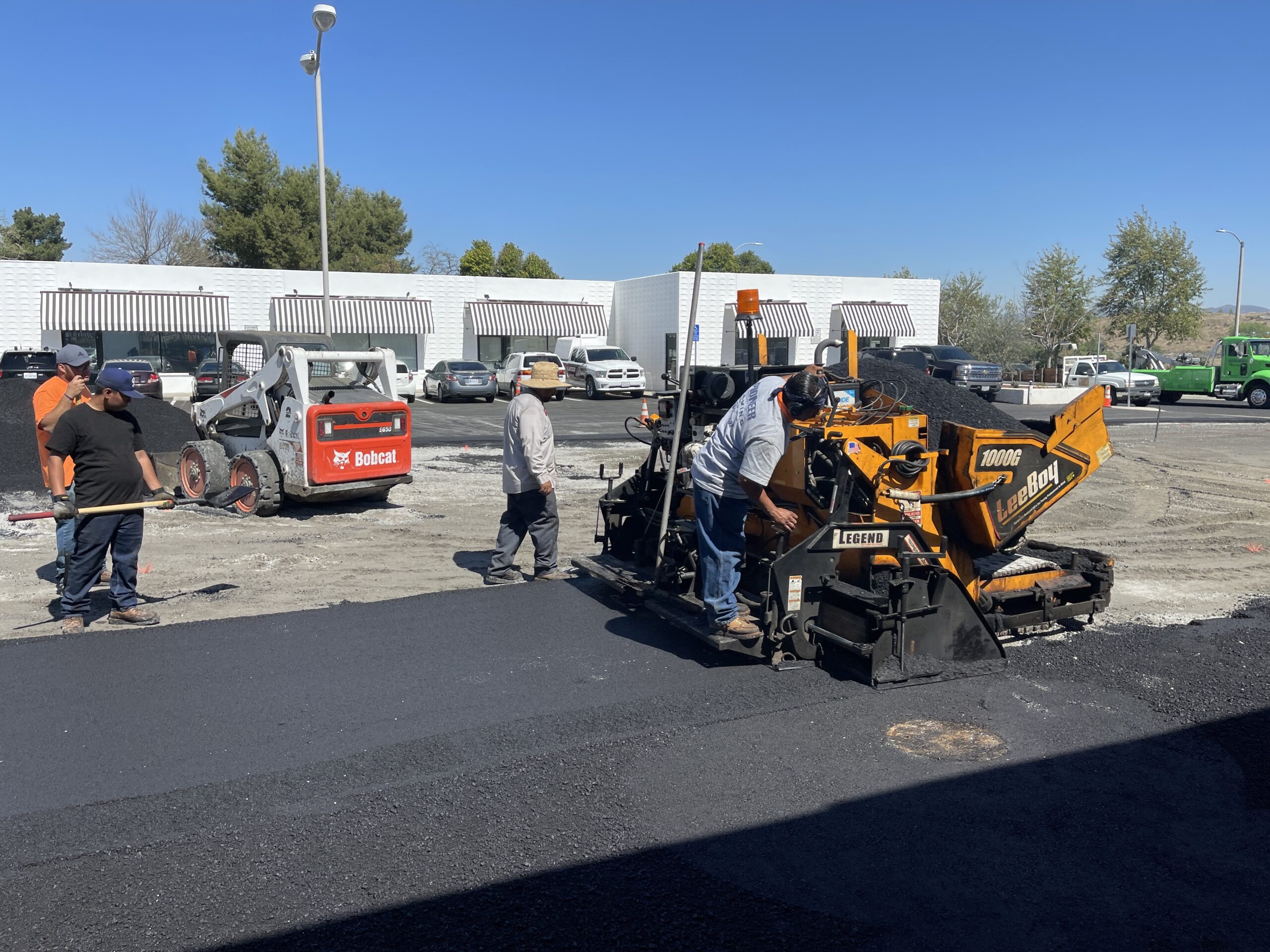 Remove and replace parking Asphalt