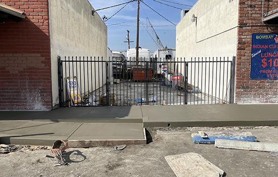 Concrete Sidewalk